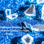 light blue gemstone