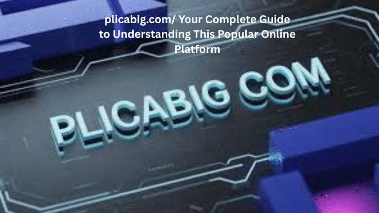 Plicabig.com — A Complete 2025 Guide: What It Is, Why It’s Trending, How It Works & Should You Use It?