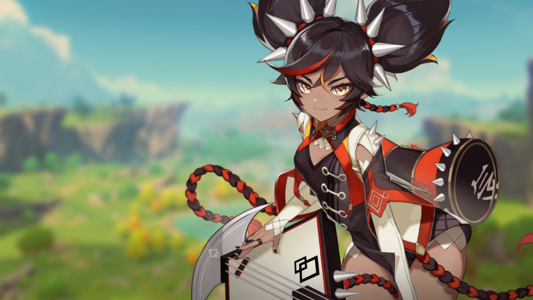 Xinyan – The Fiery Rockstar of Liyue: Complete Guide, Lore, Build, Personality & Why Fans Love Her